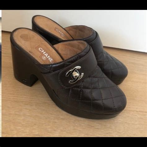 chanel clogs for sale|chanel mules for women.